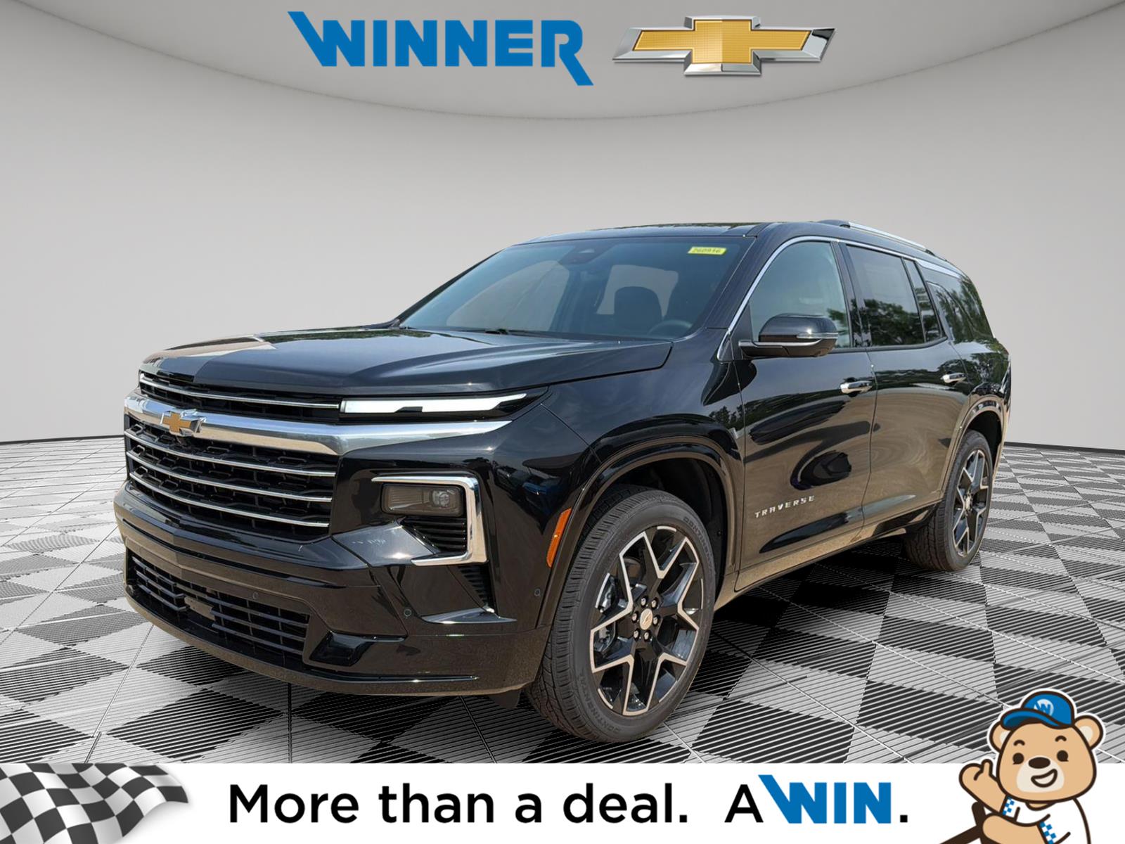 Mosaic Black Metallic 2026 Chevrolet Traverse SUV / Crossover Four-Wheel Drive 8-Speed Automatic