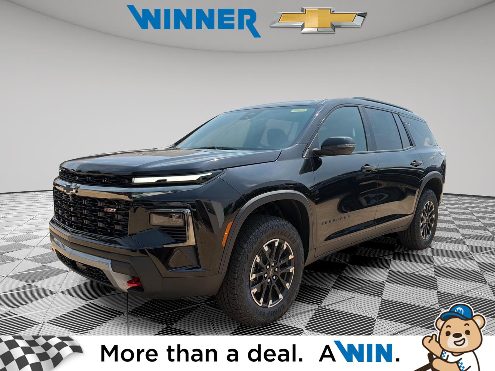 Mosaic Black Metallic 2026 Chevrolet Traverse SUV / Crossover Four-Wheel Drive 8-Speed Automatic