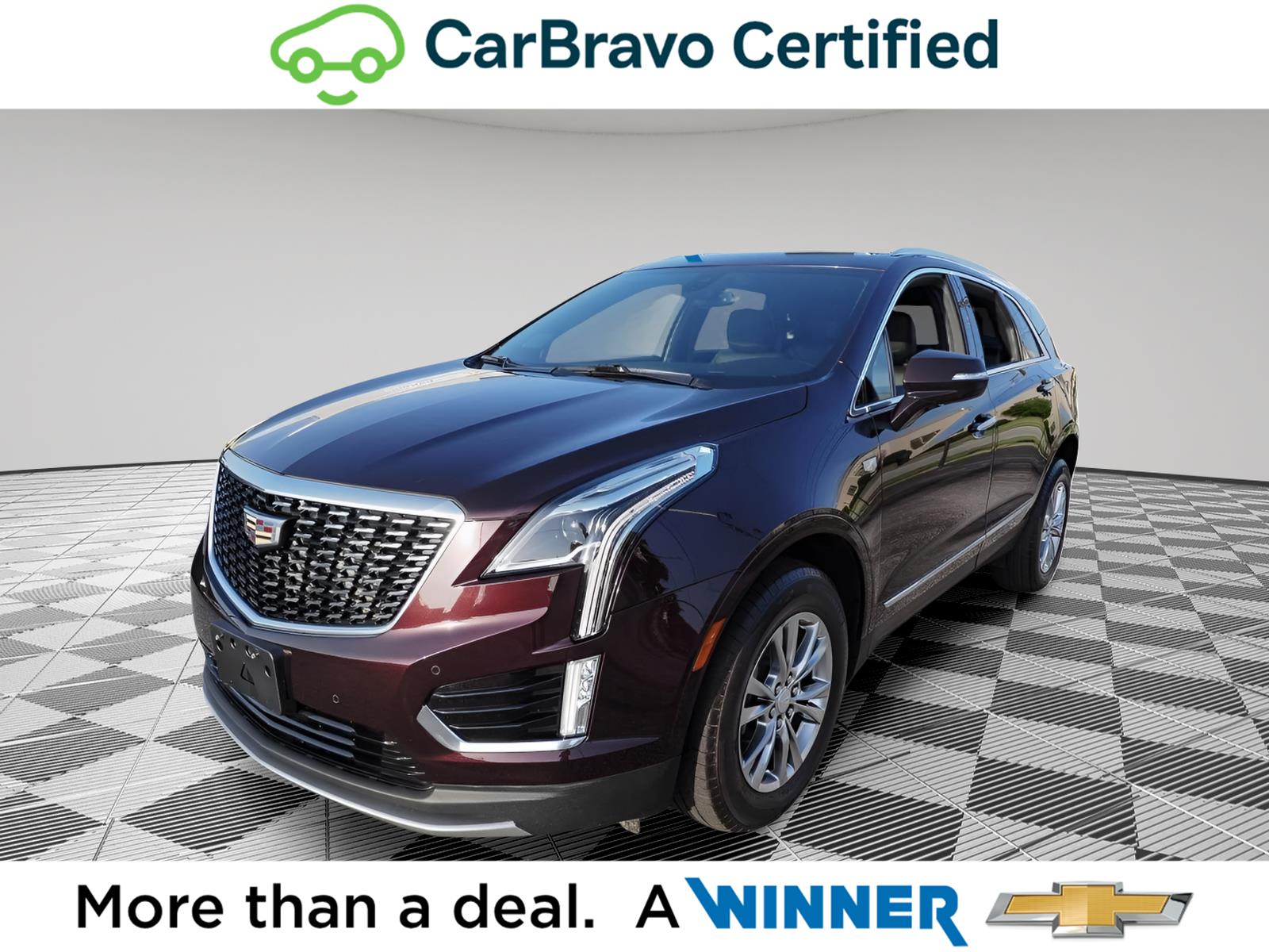 Garnet Metallic 2020 Cadillac XT5 SUV / Crossover Four-Wheel Drive 9-Speed Automatic
