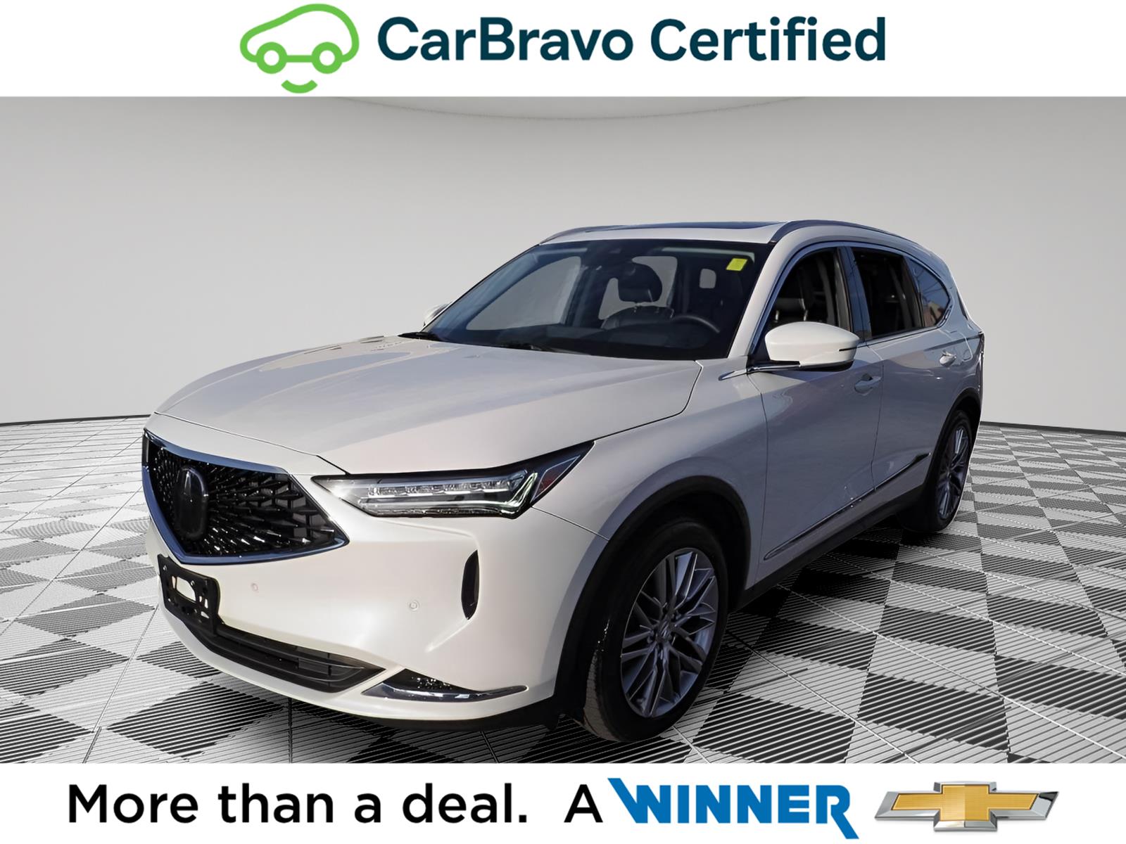Platinum White Pearl 2023 Acura MDX SUV / Crossover All-Wheel Drive Automatic