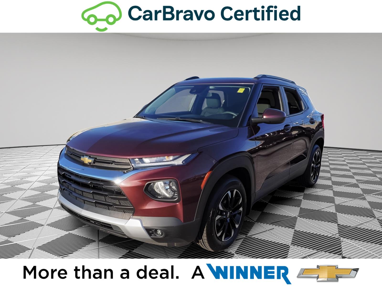 Mahogany Red Metallic 2022 Chevrolet Trailblazer SUV / Crossover Front-Wheel Drive Continuously Variable Transmission