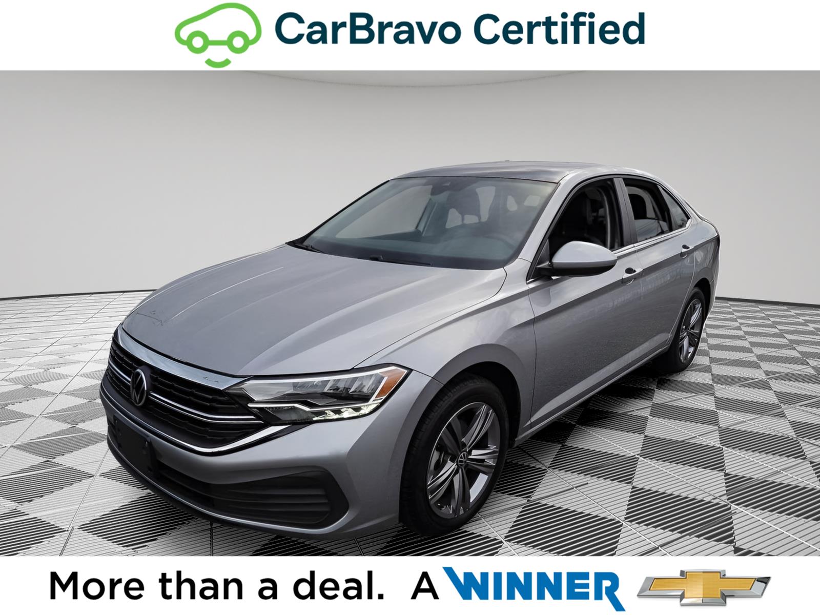 Pyrite Silver Metallic 2023 Volkswagen Jetta Sedan Front-Wheel Drive Automatic