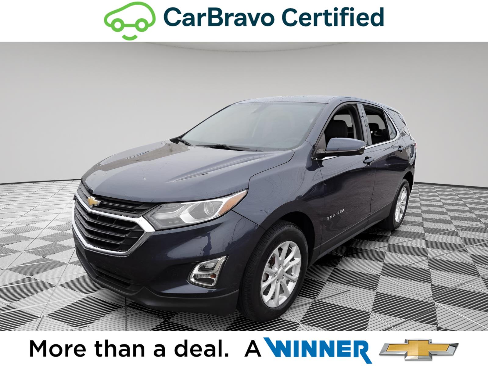 Storm Blue Metallic 2018 Chevrolet Equinox SUV / Crossover Front-Wheel Drive 6-Speed Automatic Overdrive