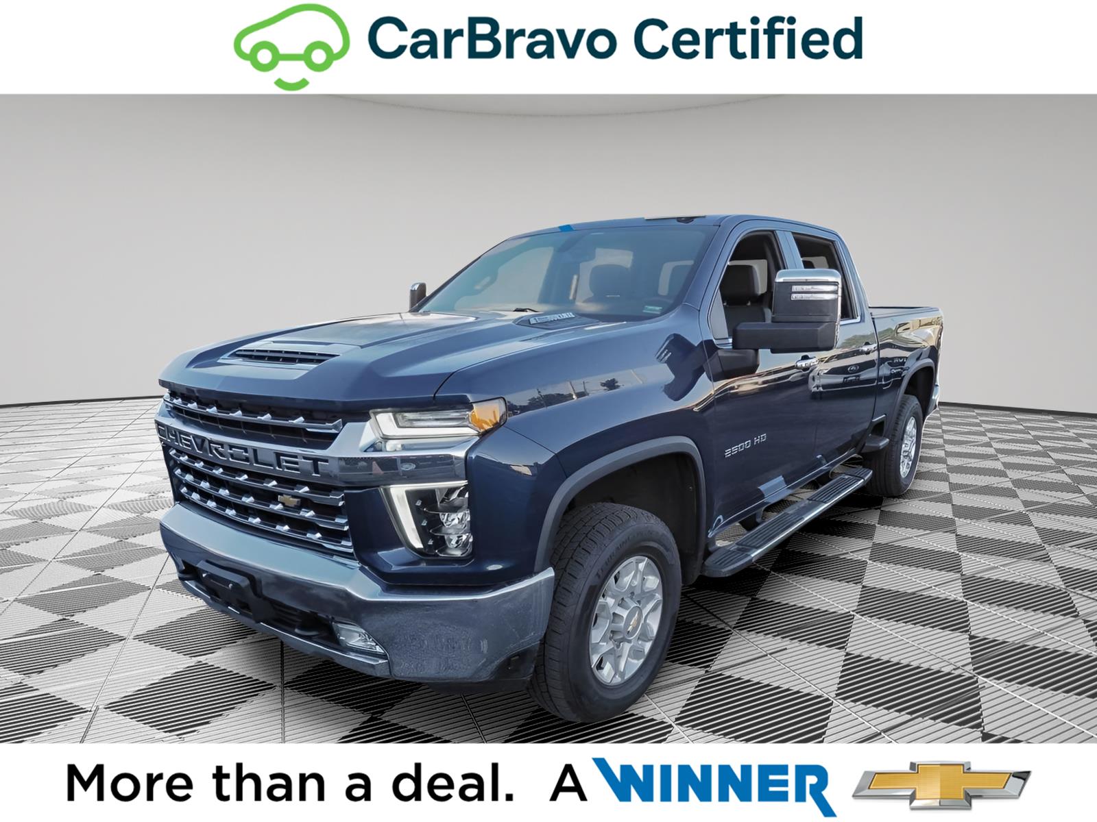 Northsky Blue Metallic 2022 Chevrolet Silverado 2500HD Pickup Truck Four-Wheel Drive Automatic