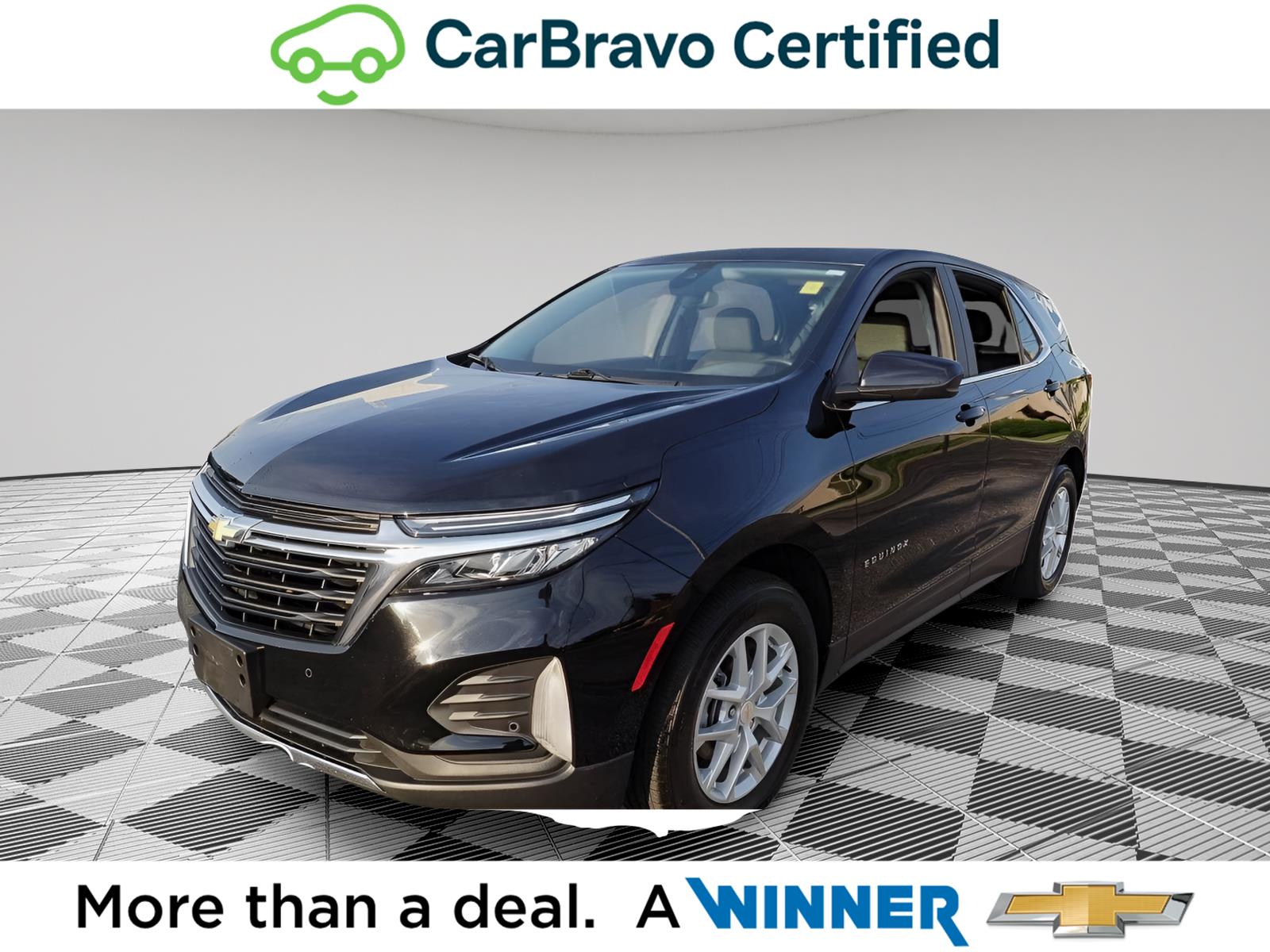 Mosaic Black Metallic 2023 Chevrolet Equinox SUV / Crossover Front-Wheel Drive 6-Speed Automatic Overdrive