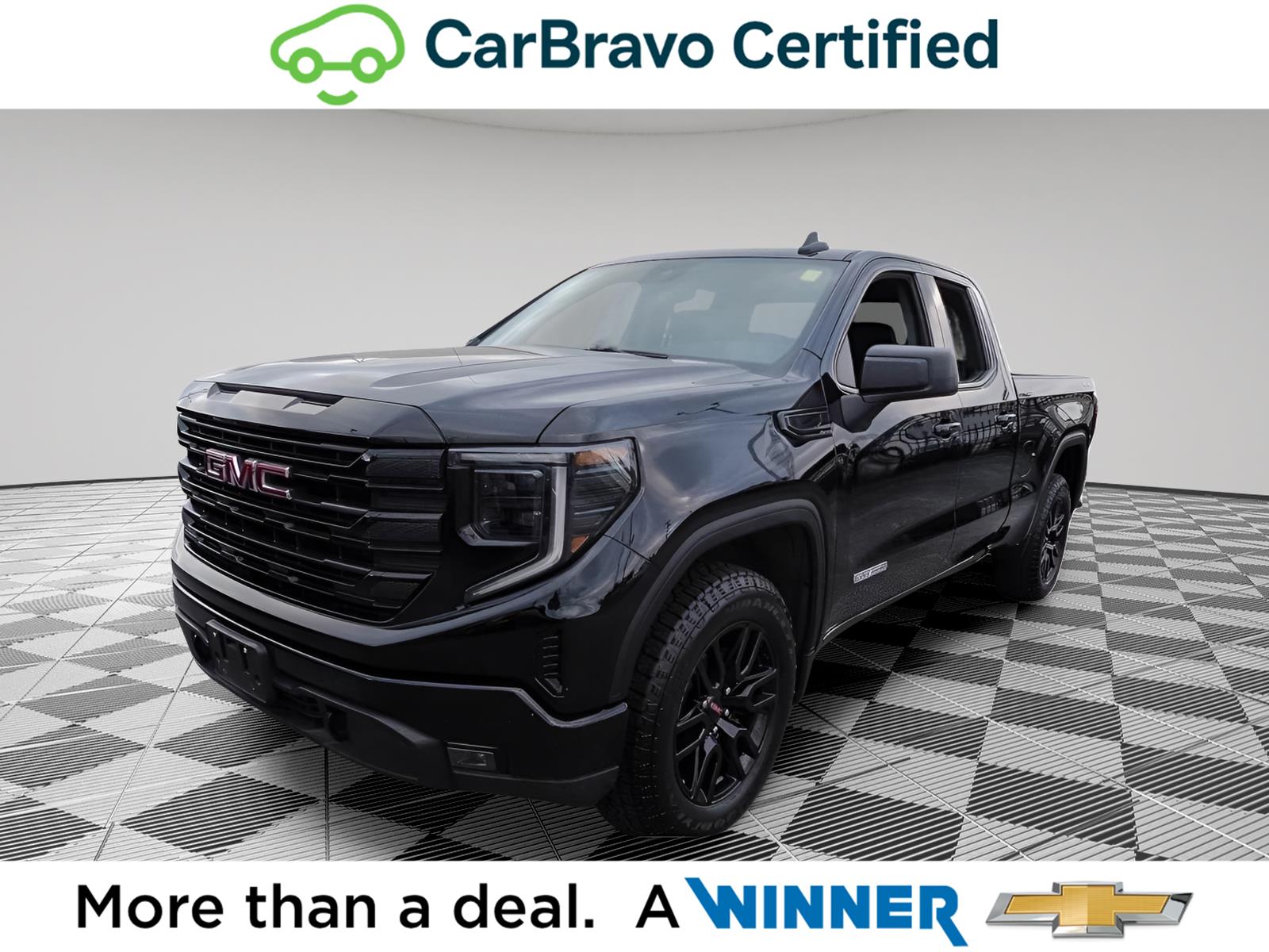 Onyx Black 2023 GMC Sierra 1500 Pickup Truck Four-Wheel Drive 8-Speed Automatic