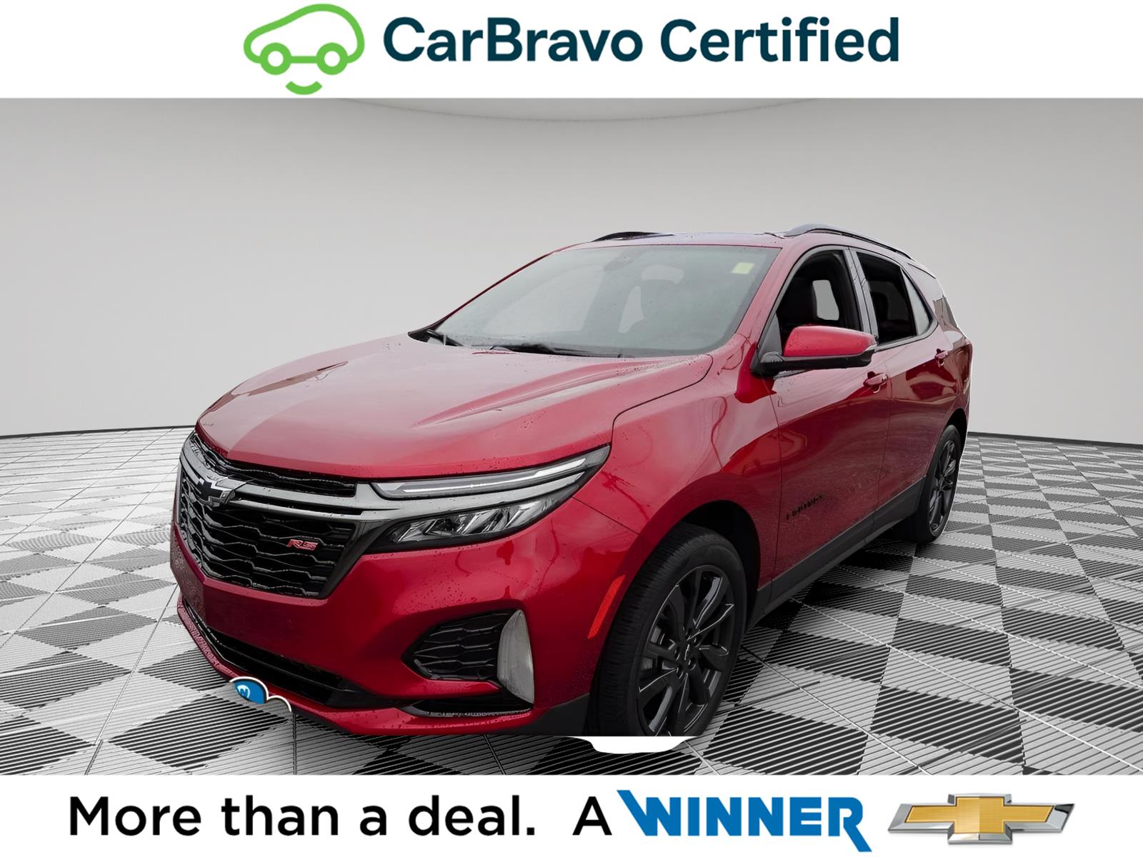 Radiant Red Tintcoat 2023 Chevrolet Equinox SUV / Crossover Front-Wheel Drive 6-Speed Automatic Overdrive