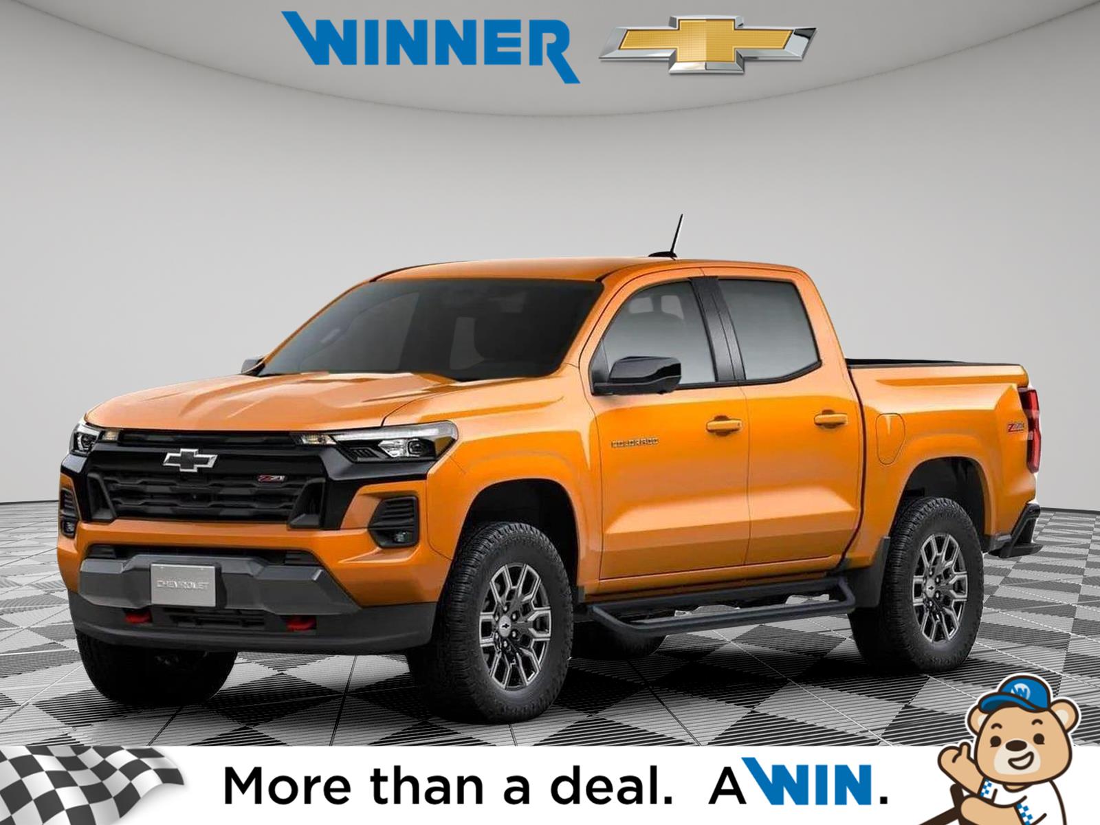 Sunrise Orange 2026 Chevrolet Colorado Pickup Truck Four-Wheel Drive 8-Speed Automatic