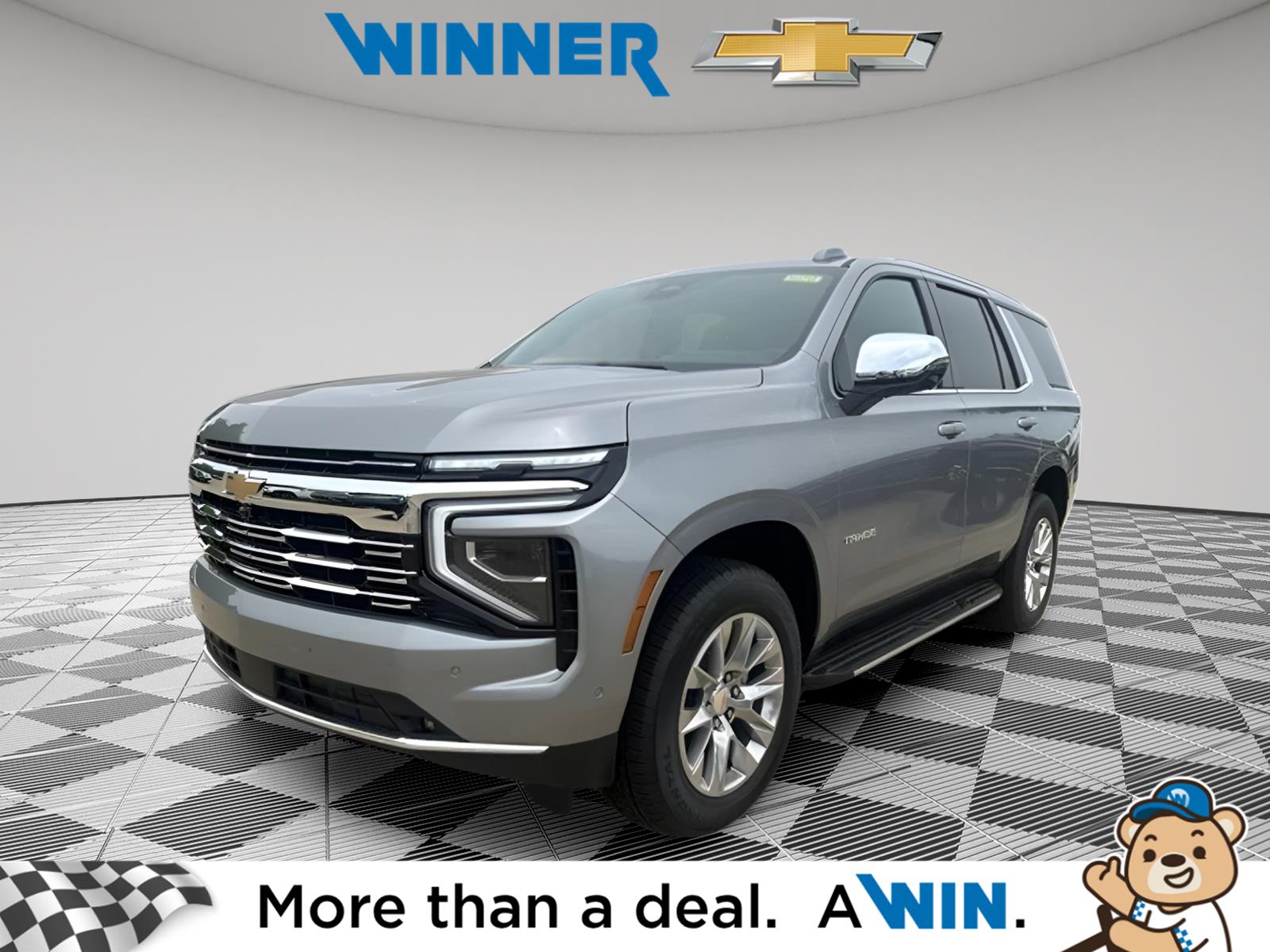 Sterling Gray Metallic 2026 Chevrolet Tahoe SUV / Crossover Four-Wheel Drive Automatic