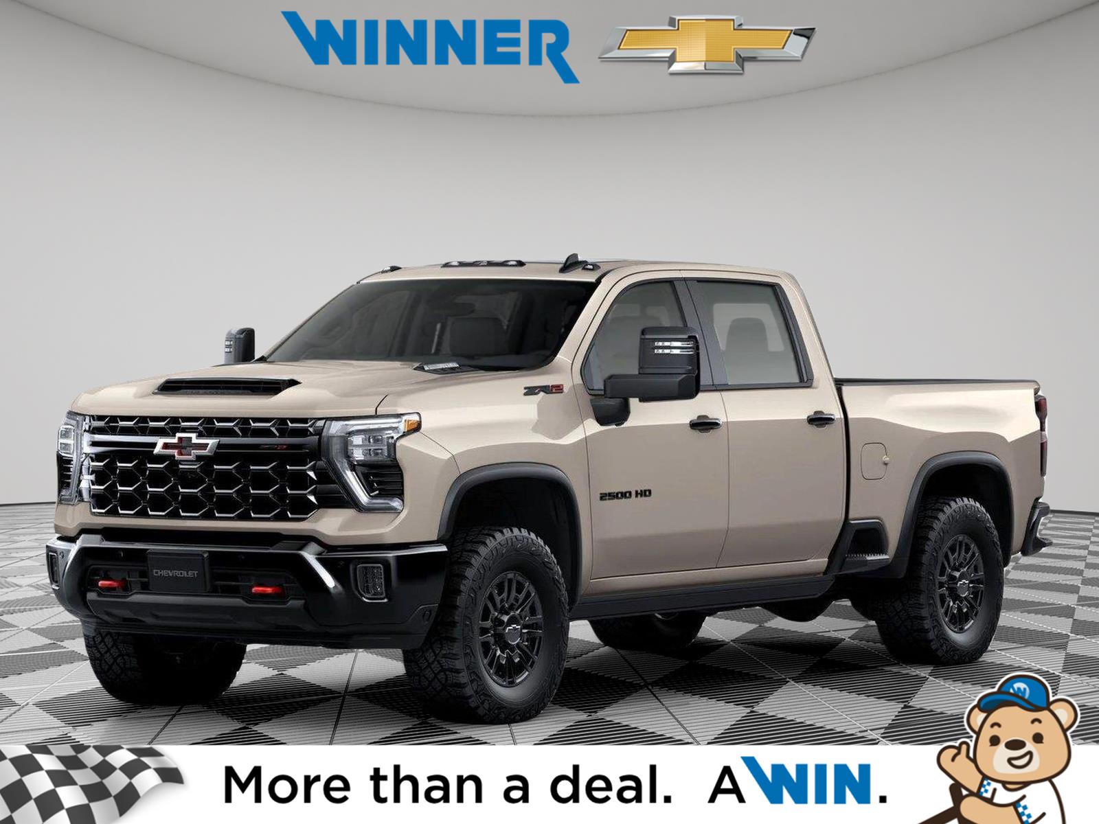 White Sands 2026 Chevrolet Silverado 2500HD Pickup Truck Four-Wheel Drive Automatic