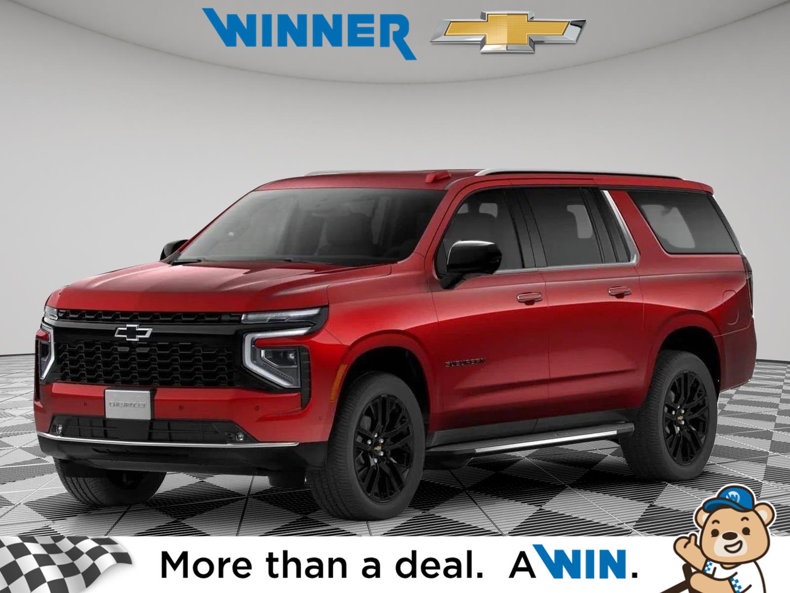 Radiant Red Tintcoat 2026 Chevrolet Suburban SUV / Crossover Four-Wheel Drive Automatic