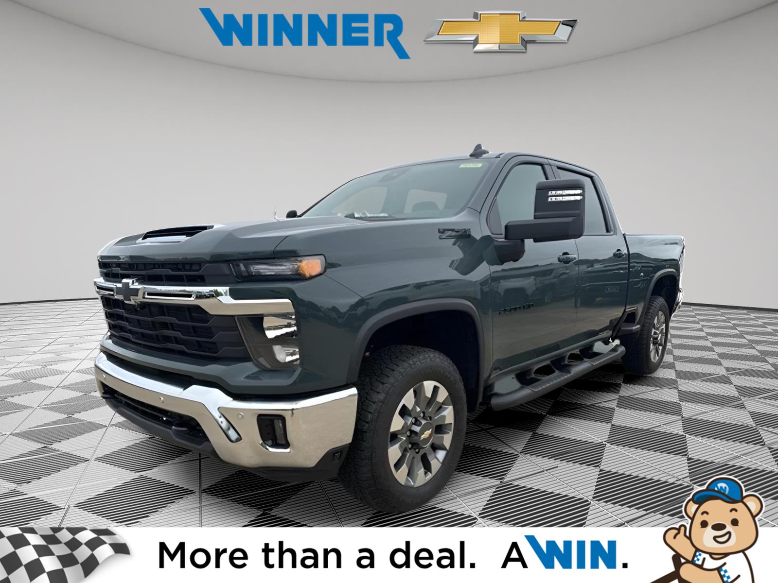 Cypress Gray 2026 Chevrolet Silverado 2500HD Pickup Truck Four-Wheel Drive Automatic