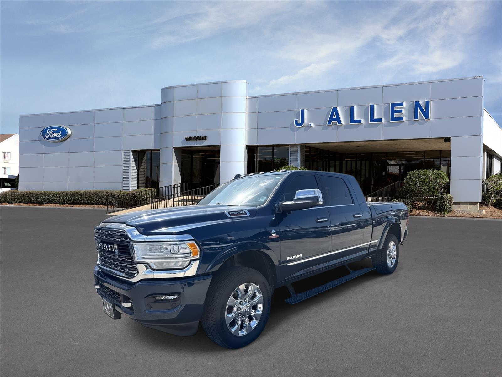 Patriot Blue Pearlcoat 2022 RAM 2500 Pickup Truck Four-Wheel Drive 6-Speed Automatic