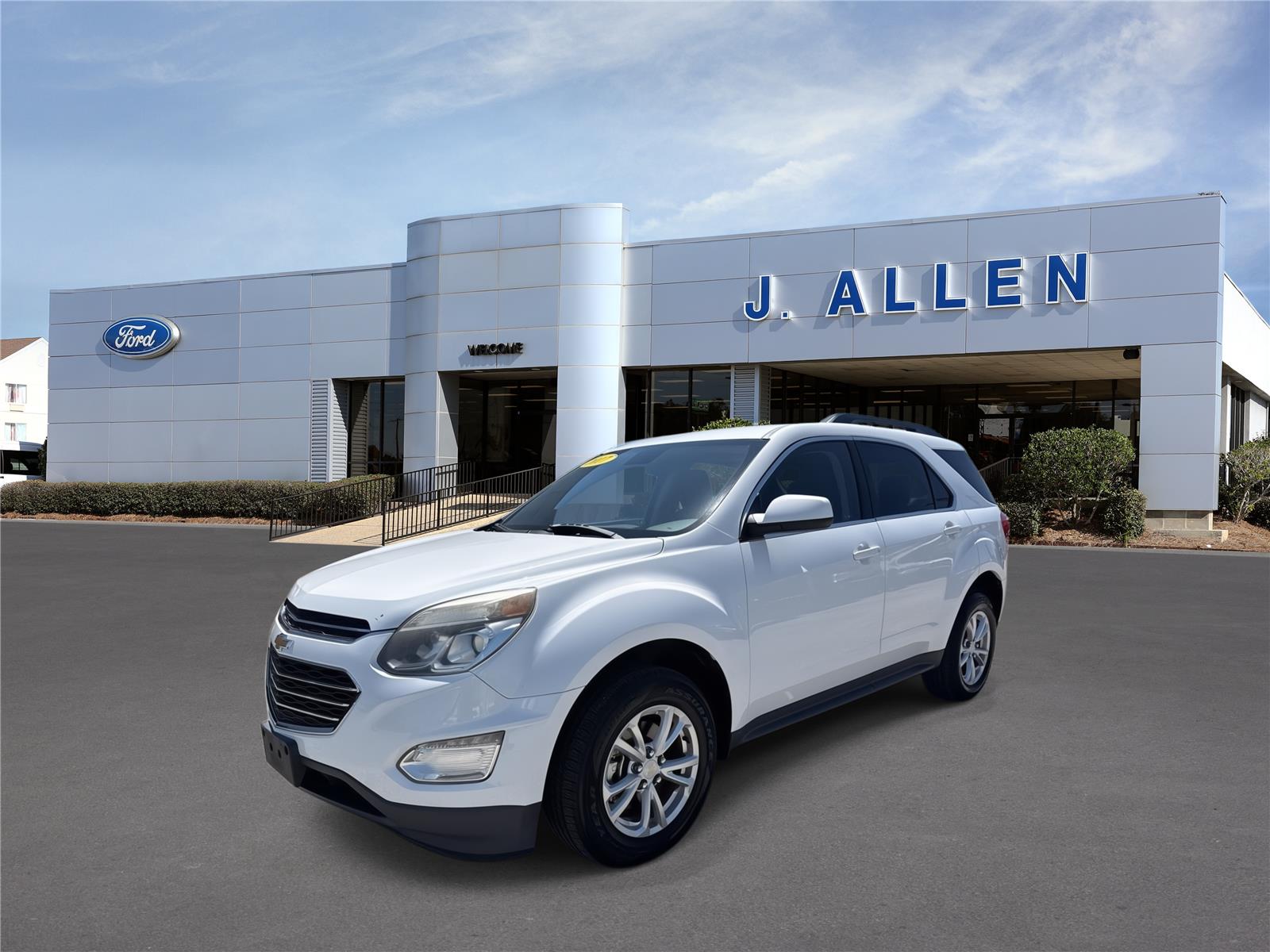 Summit White 2017 Chevrolet Equinox SUV / Crossover Front-Wheel Drive 6-Speed Automatic Overdrive