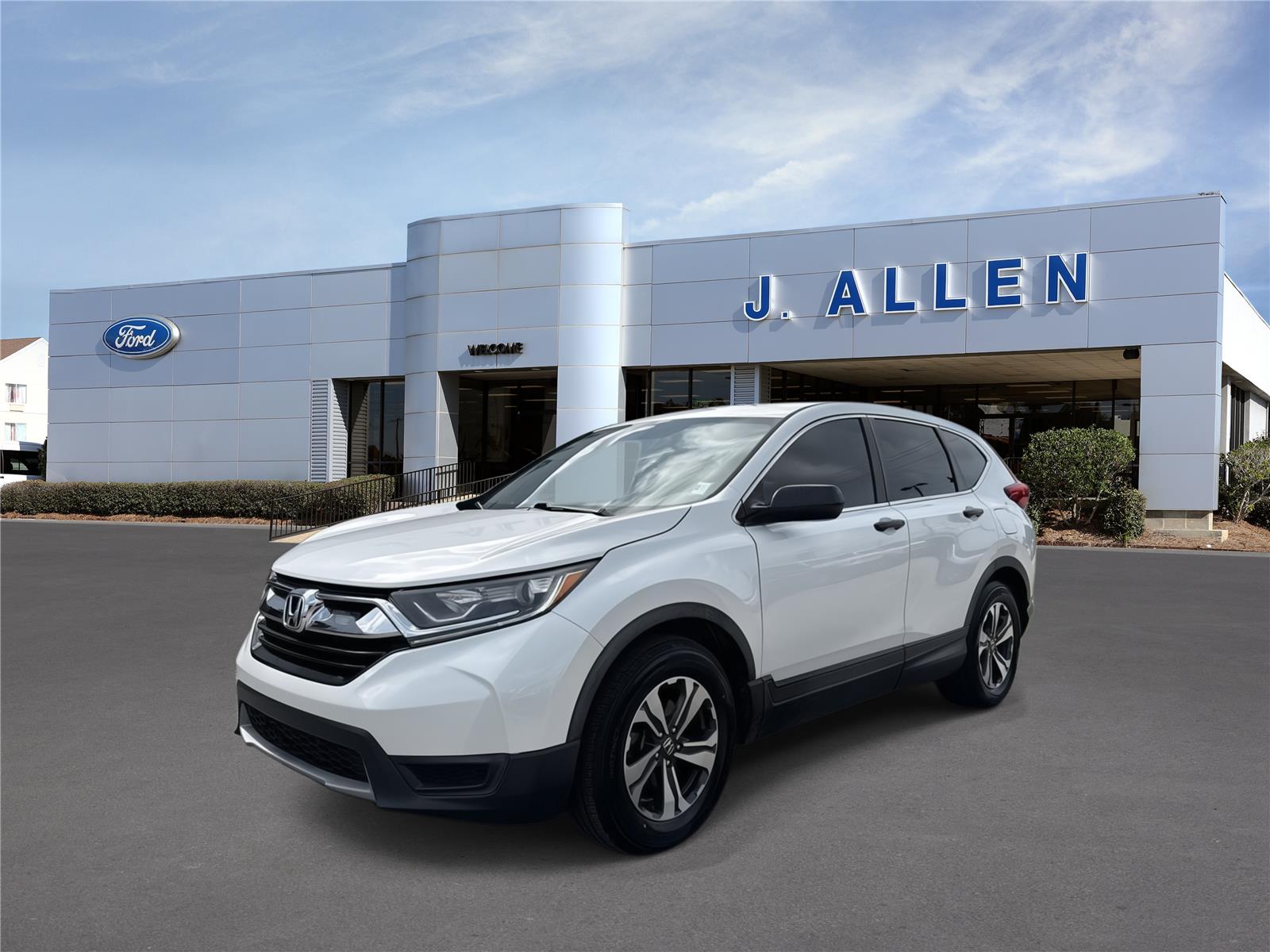 Platinum White Pearl 2019 Honda CR-V SUV / Crossover Front-Wheel Drive Continuously Variable Transmission