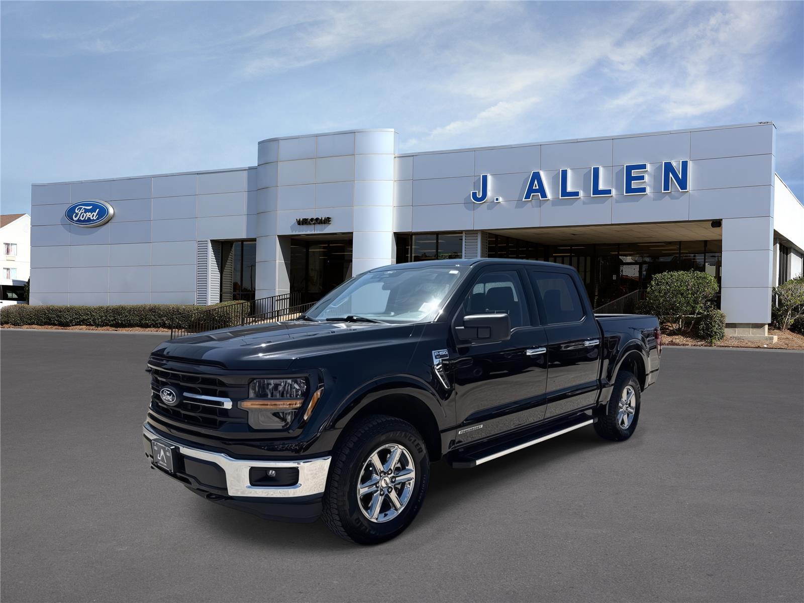 Agate Black 2025 Ford F-150 Pickup Truck Four-Wheel Drive Automatic