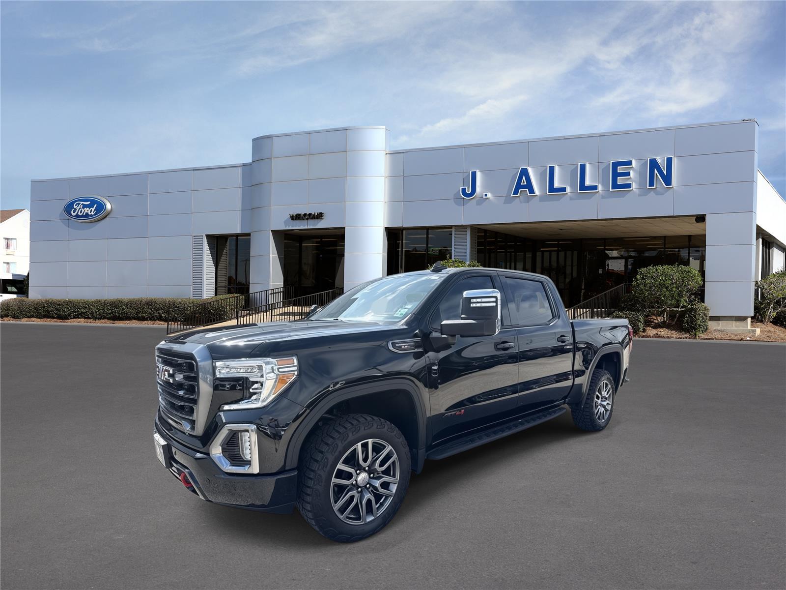 Onyx Black 2021 GMC Sierra 1500 Pickup Truck Four-Wheel Drive Automatic