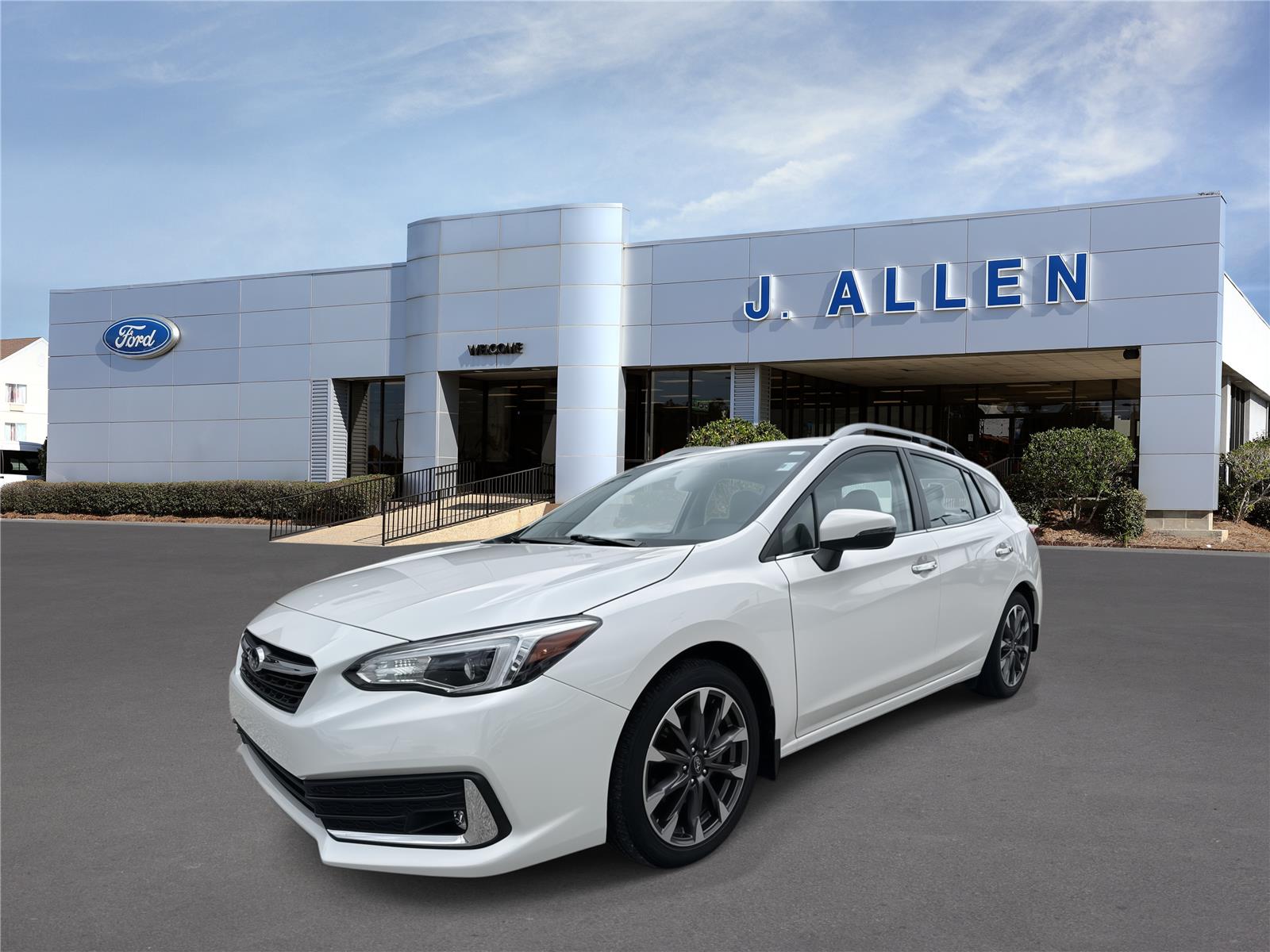 Crystal White Pearl 2022 Subaru Impreza Wagon All-Wheel Drive Continuously Variable Transmission
