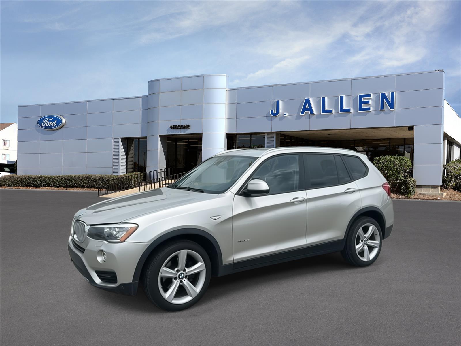 Mineral Silver Metallic 2017 BMW X3 SUV / Crossover All-Wheel Drive 8-Speed Automatic