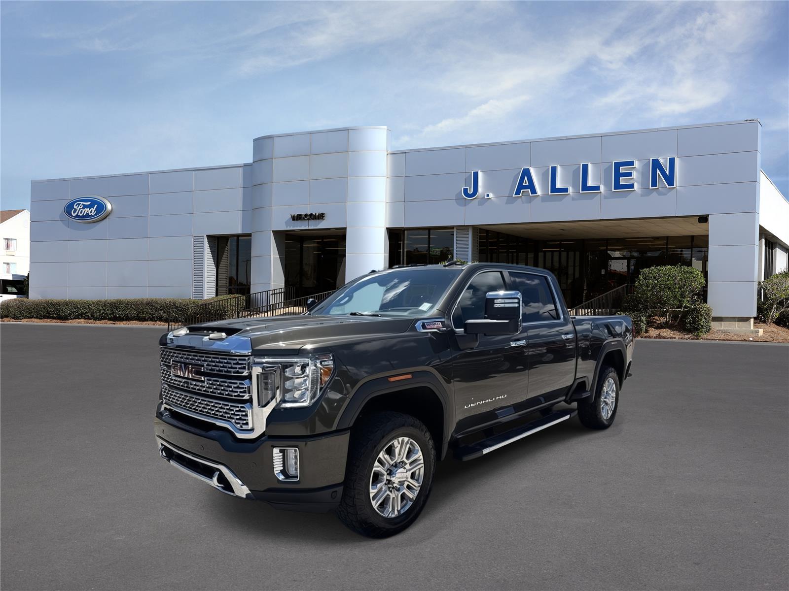 Forest Metallic 2023 GMC Sierra 2500HD Pickup Truck Four-Wheel Drive Automatic