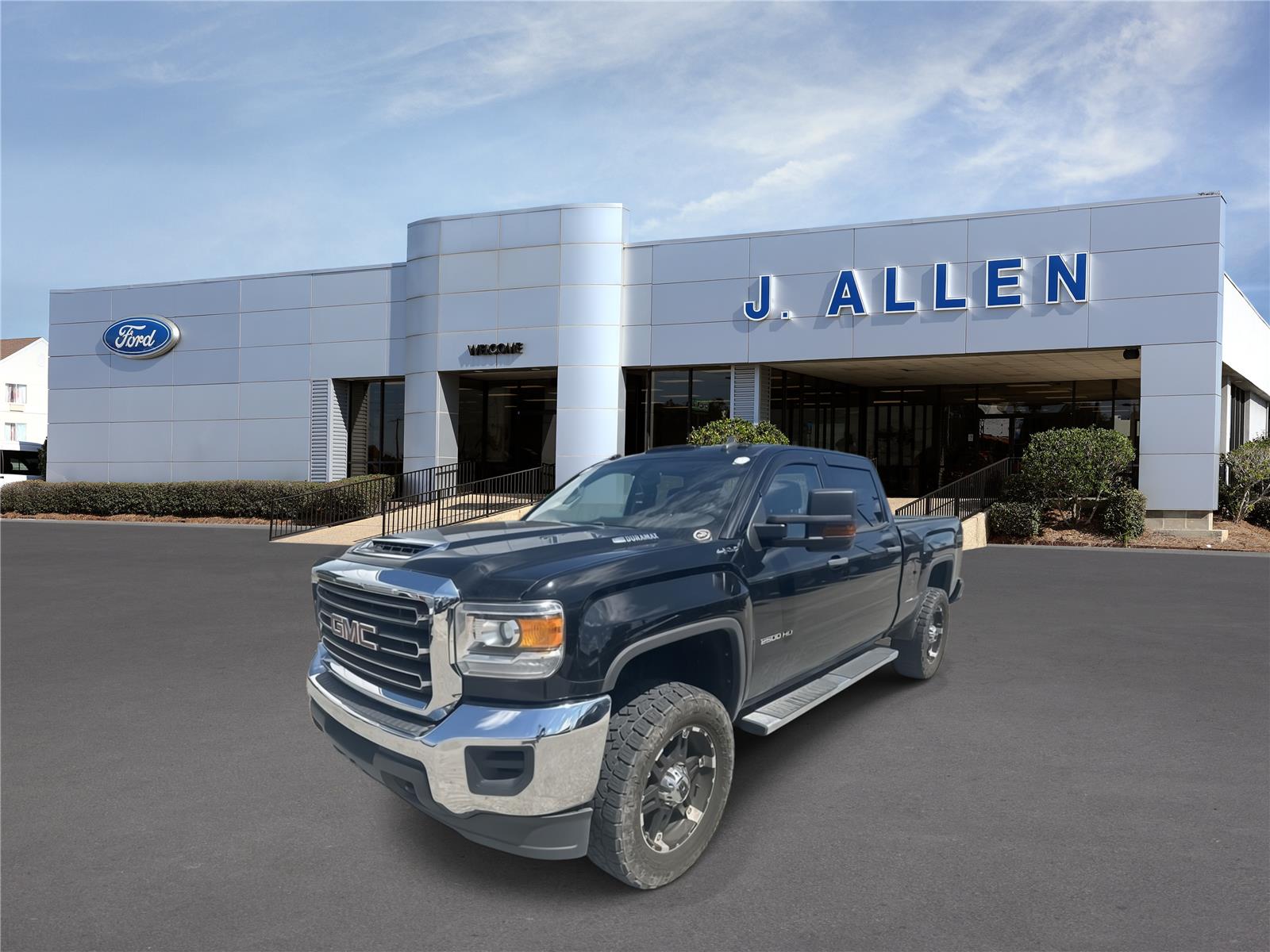 Onyx Black 2019 GMC Sierra 2500HD Pickup Truck Four-Wheel Drive 6-Speed Automatic