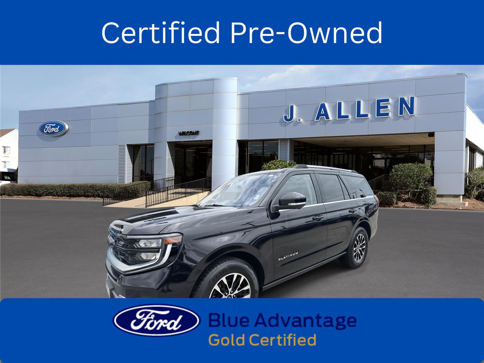 Agate Black 2025 Ford Expedition SUV / Crossover Four-Wheel Drive Automatic