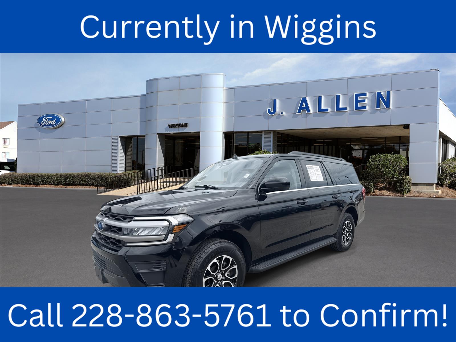 Agate Black 2024 Ford Expedition SUV / Crossover Four-Wheel Drive Automatic