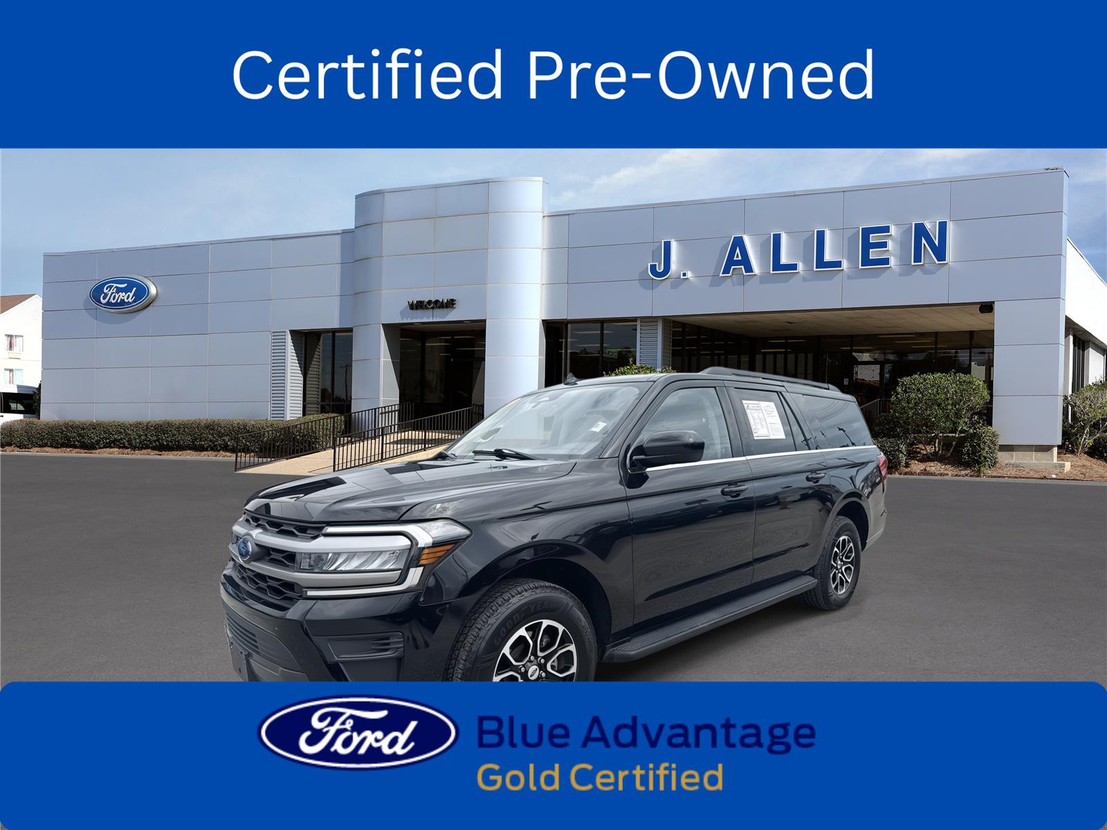 Agate Black 2024 Ford Expedition SUV / Crossover Four-Wheel Drive Automatic