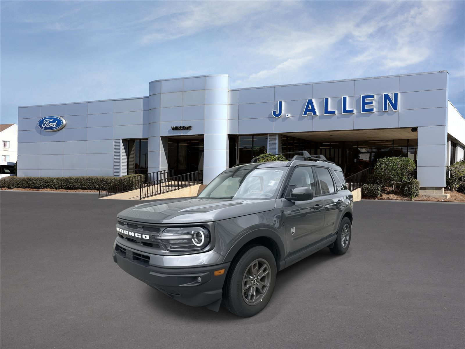 Carbonized Gray 2024 Ford Bronco Sport SUV / Crossover All-Wheel Drive 8-Speed Automatic