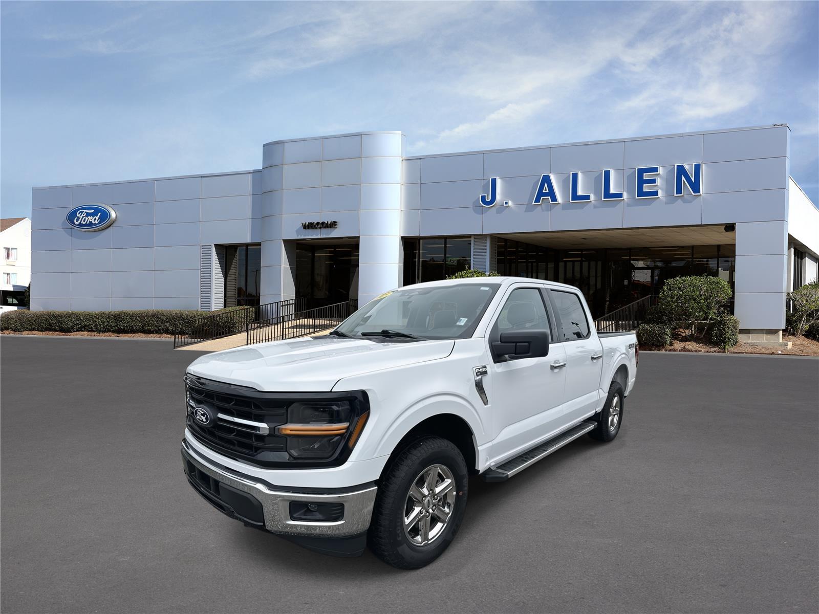 Oxford White 2025 Ford F-150 Pickup Truck Four-Wheel Drive Automatic