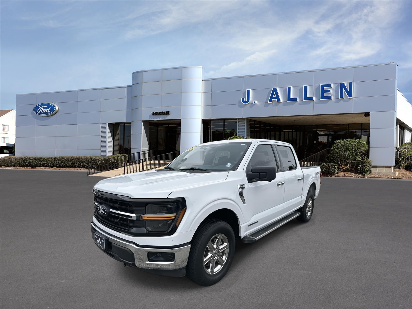 Oxford White 2024 Ford F-150 Pickup Truck Four-Wheel Drive Automatic