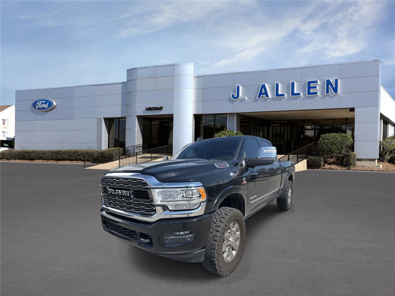 Black 2023 RAM 2500 Pickup Truck Four-Wheel Drive