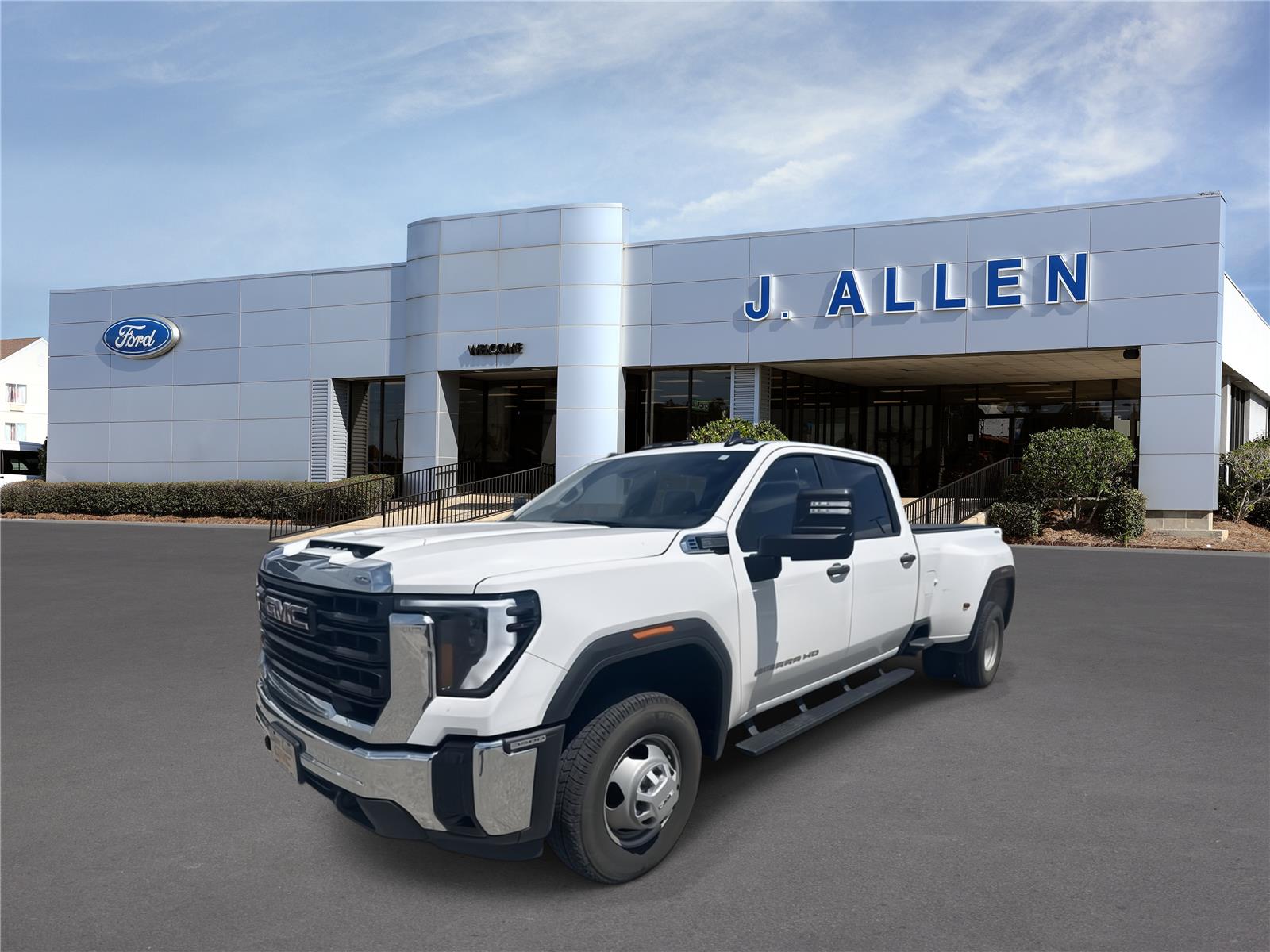 White 2024 GMC Sierra 3500HD Pickup Truck Four-Wheel Drive