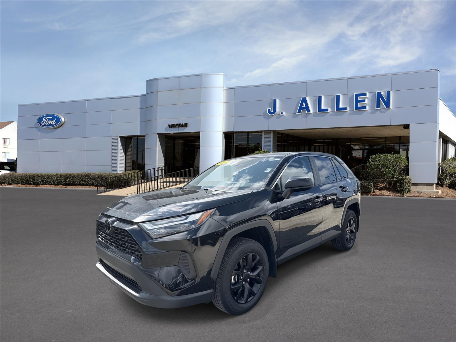 Midnight Black Metallic 2024 Toyota RAV4 SUV / Crossover Front-Wheel Drive 8-Speed Automatic
