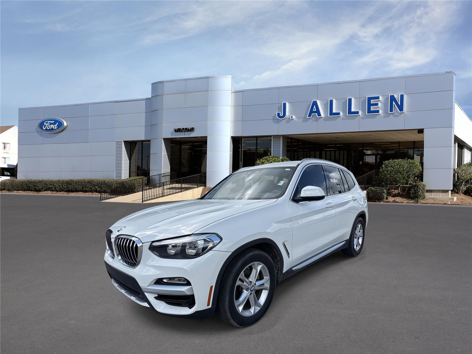 Alpine White 2019 BMW X3 SUV / Crossover Rear-Wheel Drive Automatic