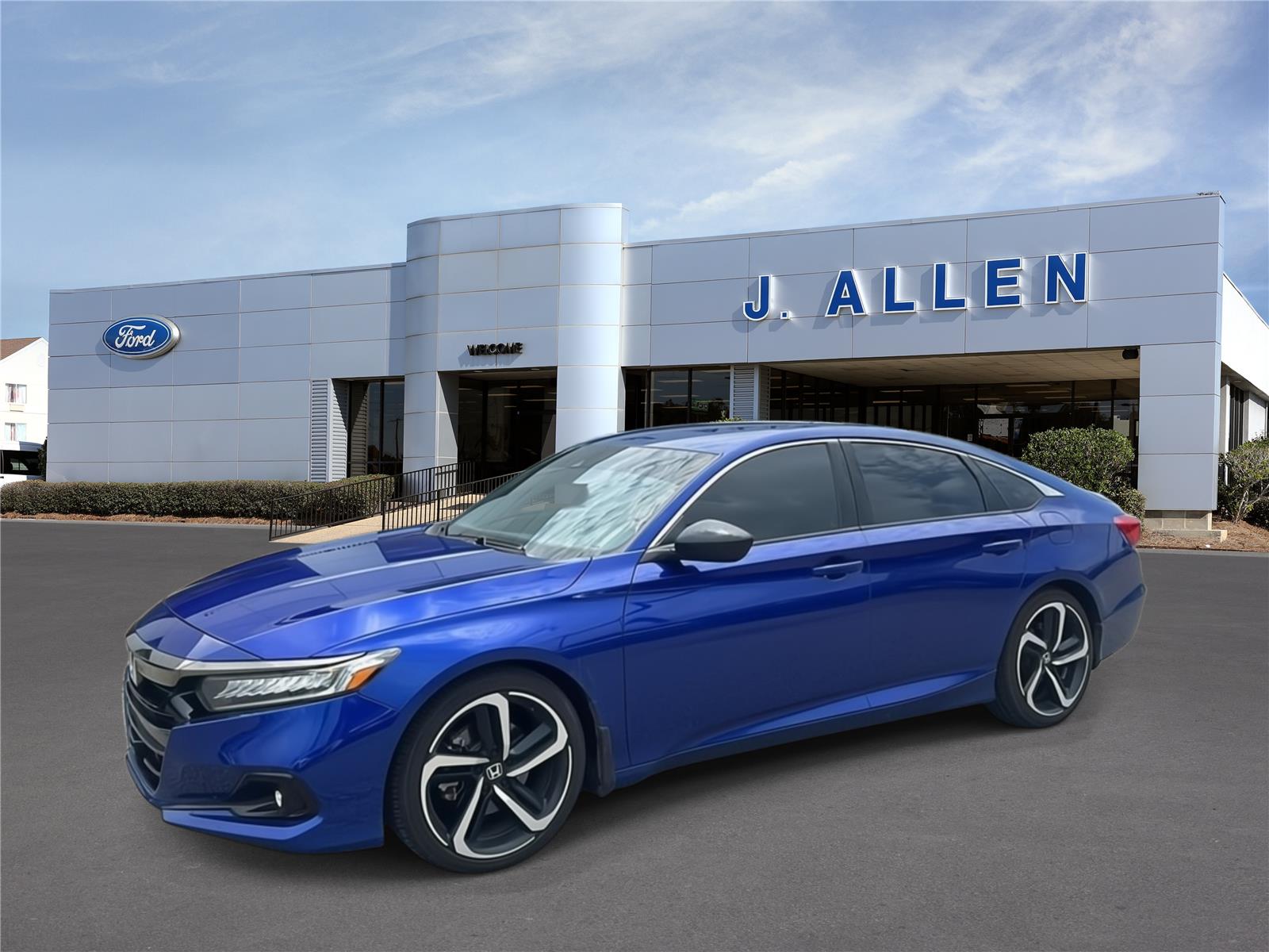 Still Night Pearl 2022 Honda Accord Sedan Front-Wheel Drive Continuously Variable Transmission