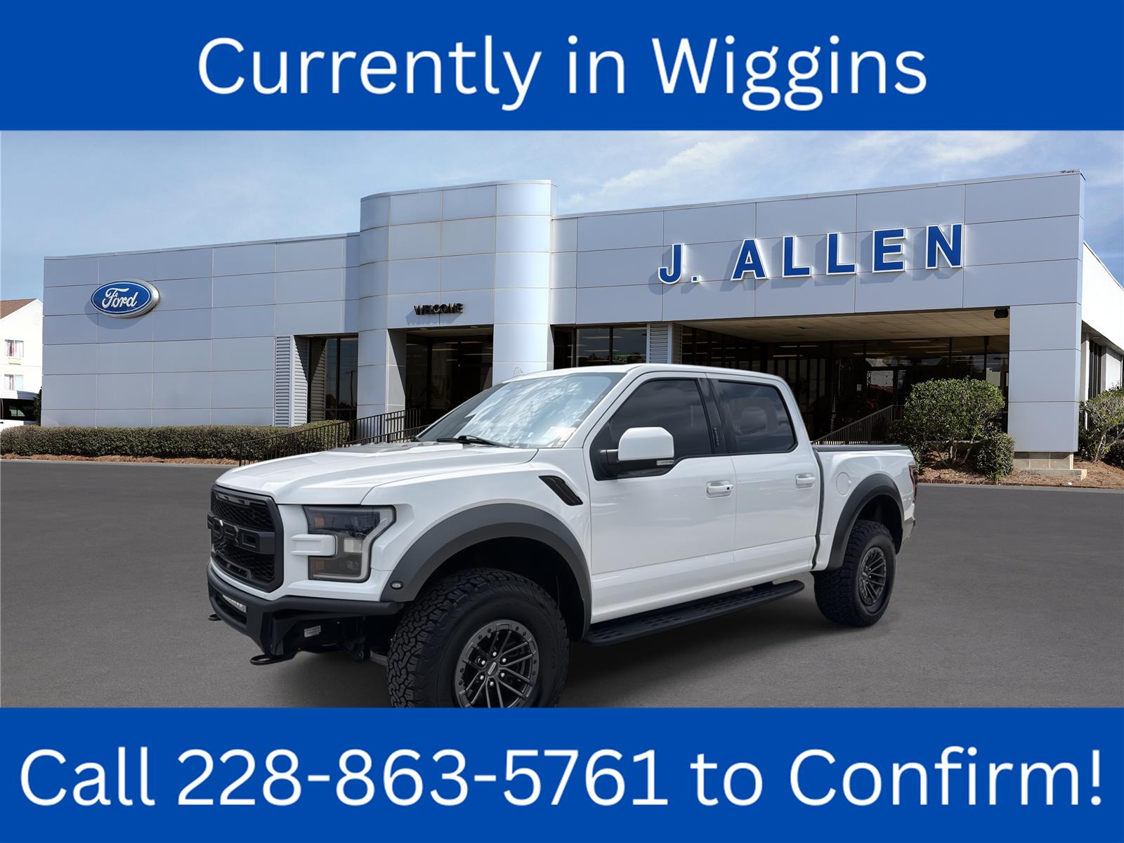 Oxford White 2019 Ford F-150 Pickup Truck Four-Wheel Drive Automatic