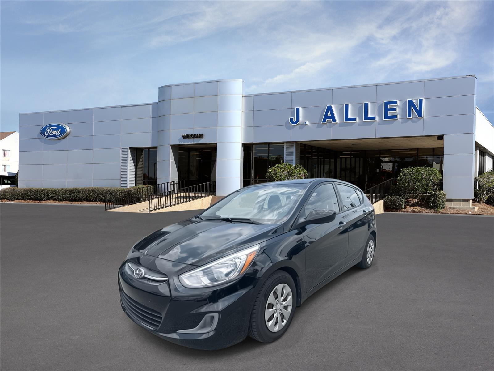 Ultra Black Pearl 2017 Hyundai Accent Hatchback Front-Wheel Drive Automatic