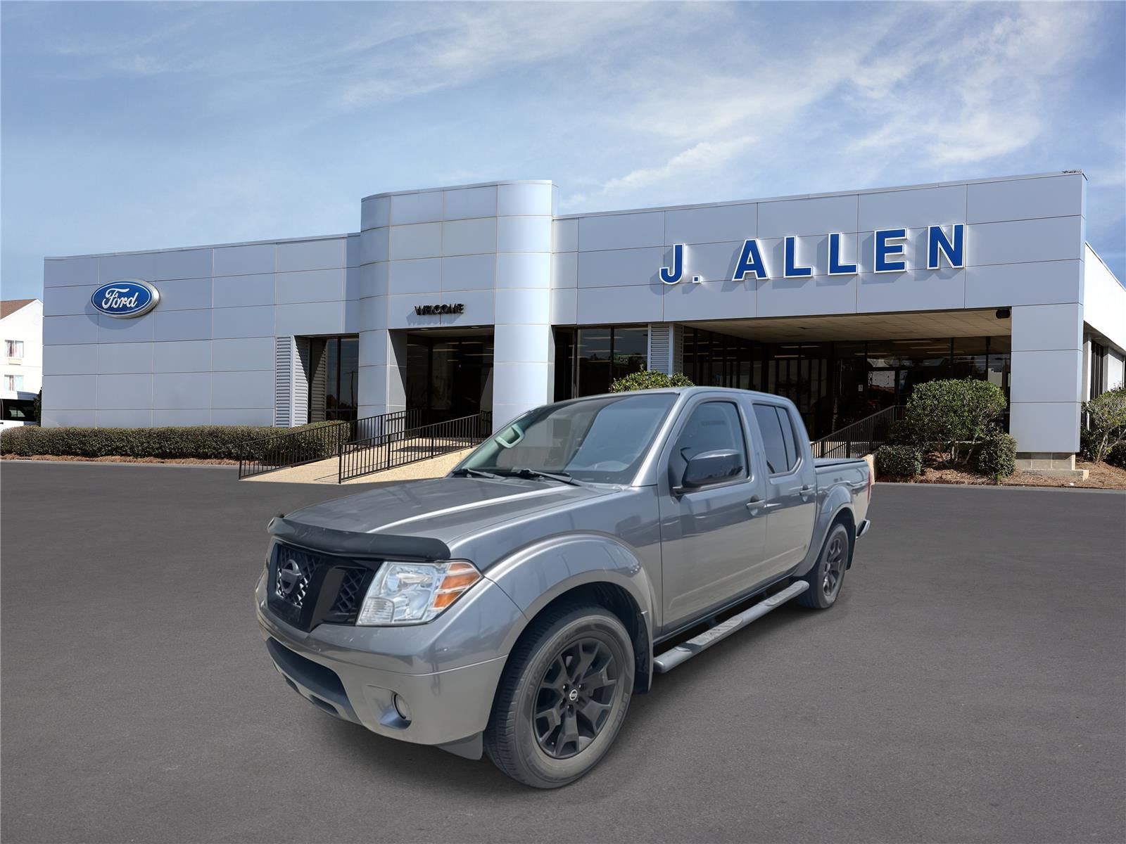 Gray (Gun Metallic) 2021 Nissan Frontier Pickup Truck 4X2 Automatic