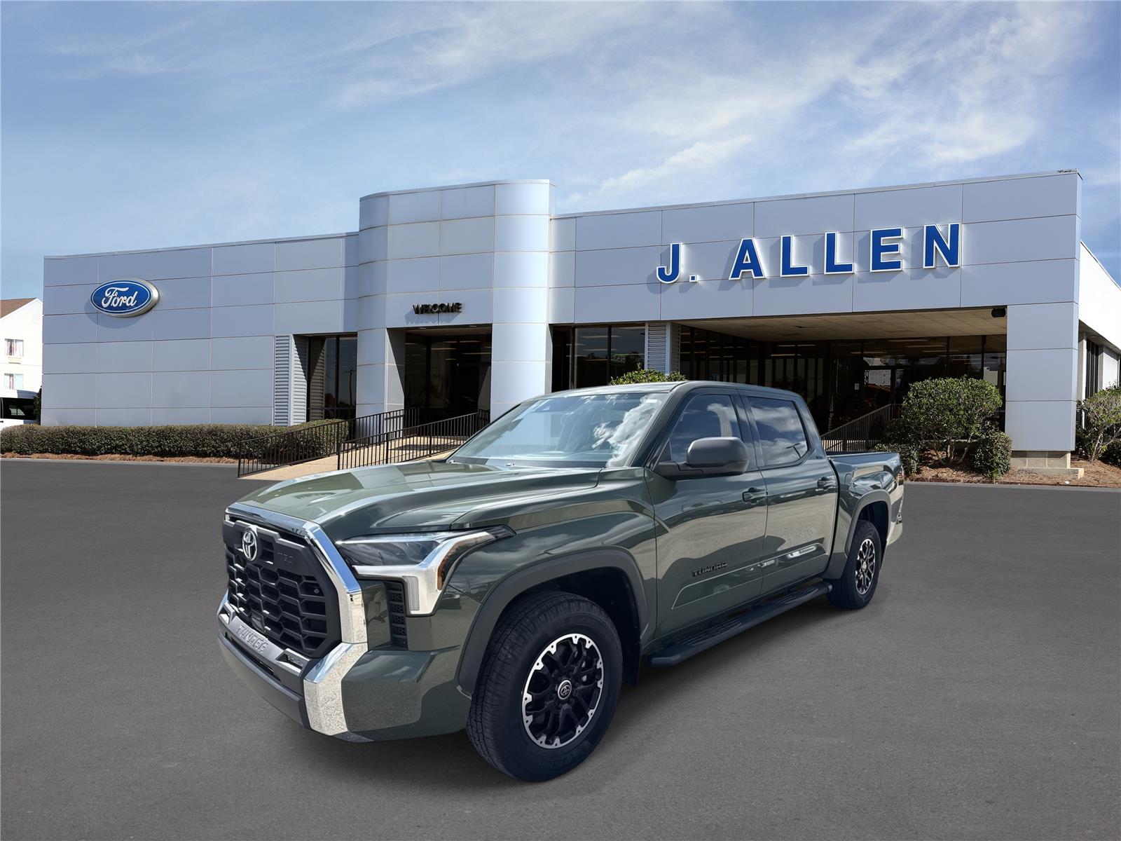 Army Green 2023 Toyota Tundra Pickup Truck 4X2 Automatic
