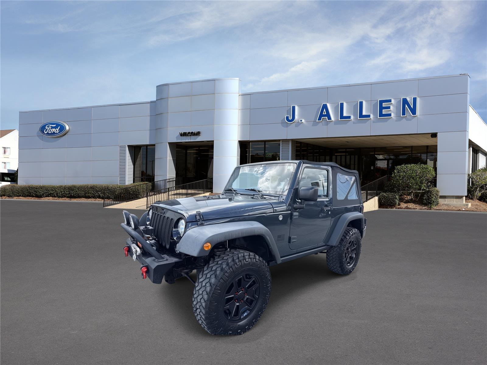 Rhino Clearcoat 2017 Jeep Wrangler SUV / Crossover Four-Wheel Drive 6-Speed Manual