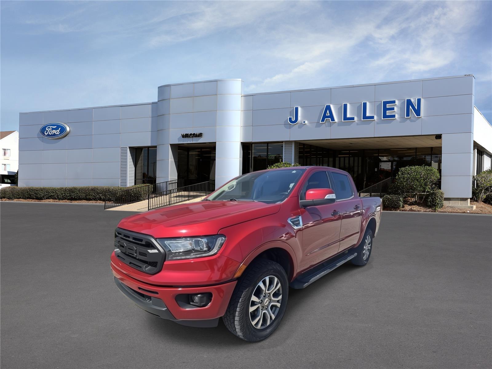 Rapid Red Metallic Tinted Clearcoat 2021 Ford Ranger Pickup Truck 4X2 Automatic