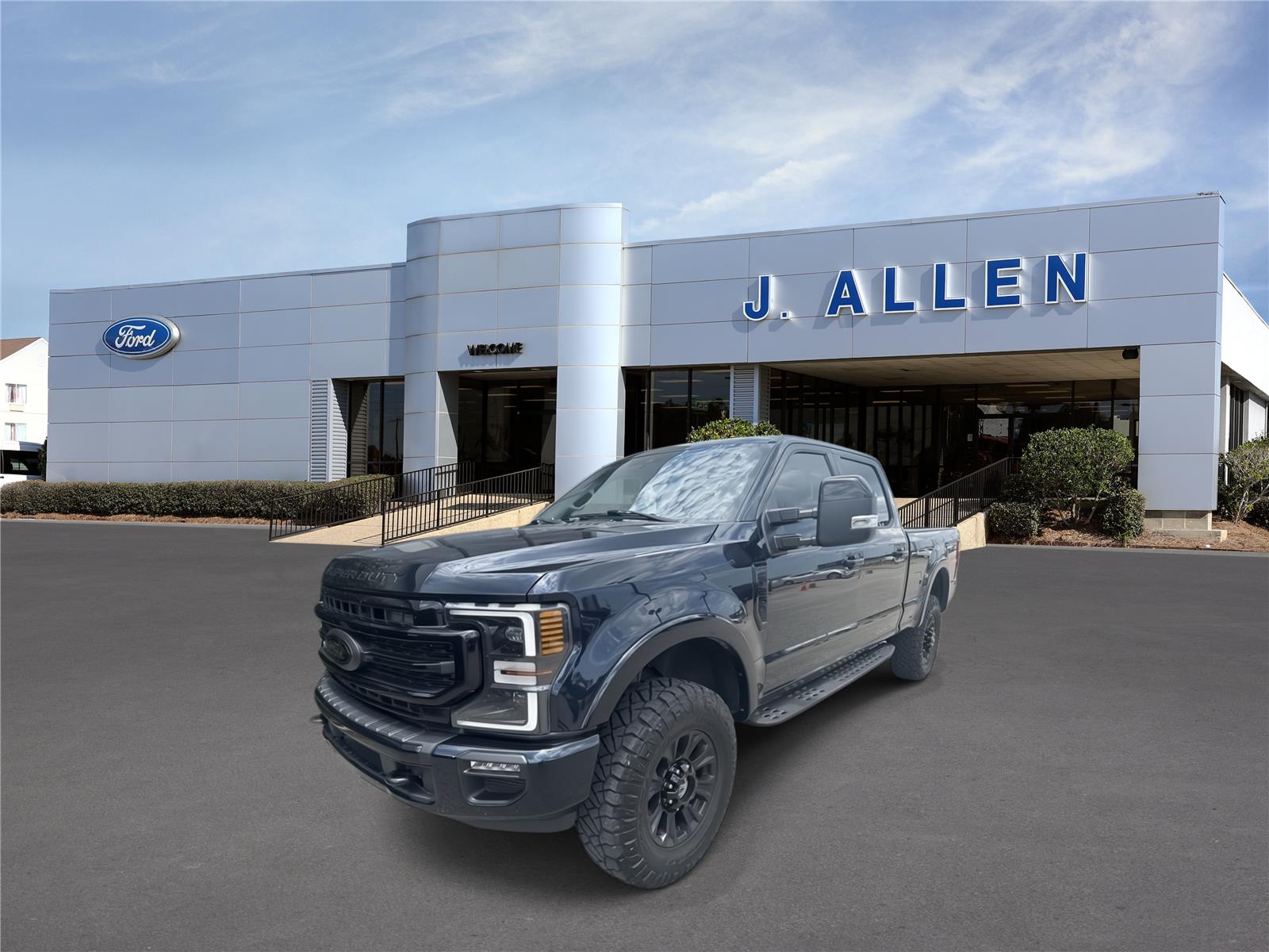 Antimatter Blue 2021 Ford F-250 Super Duty Pickup Truck Four-Wheel Drive Automatic