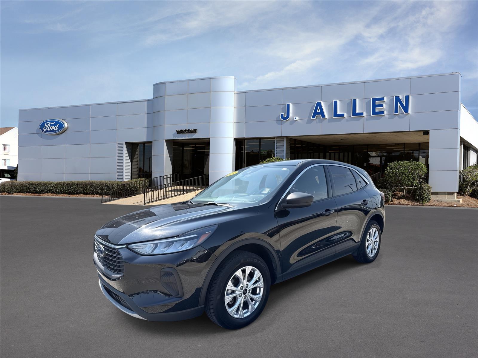 Agate Black 2024 Ford Escape SUV / Crossover All-Wheel Drive 8-Speed Automatic