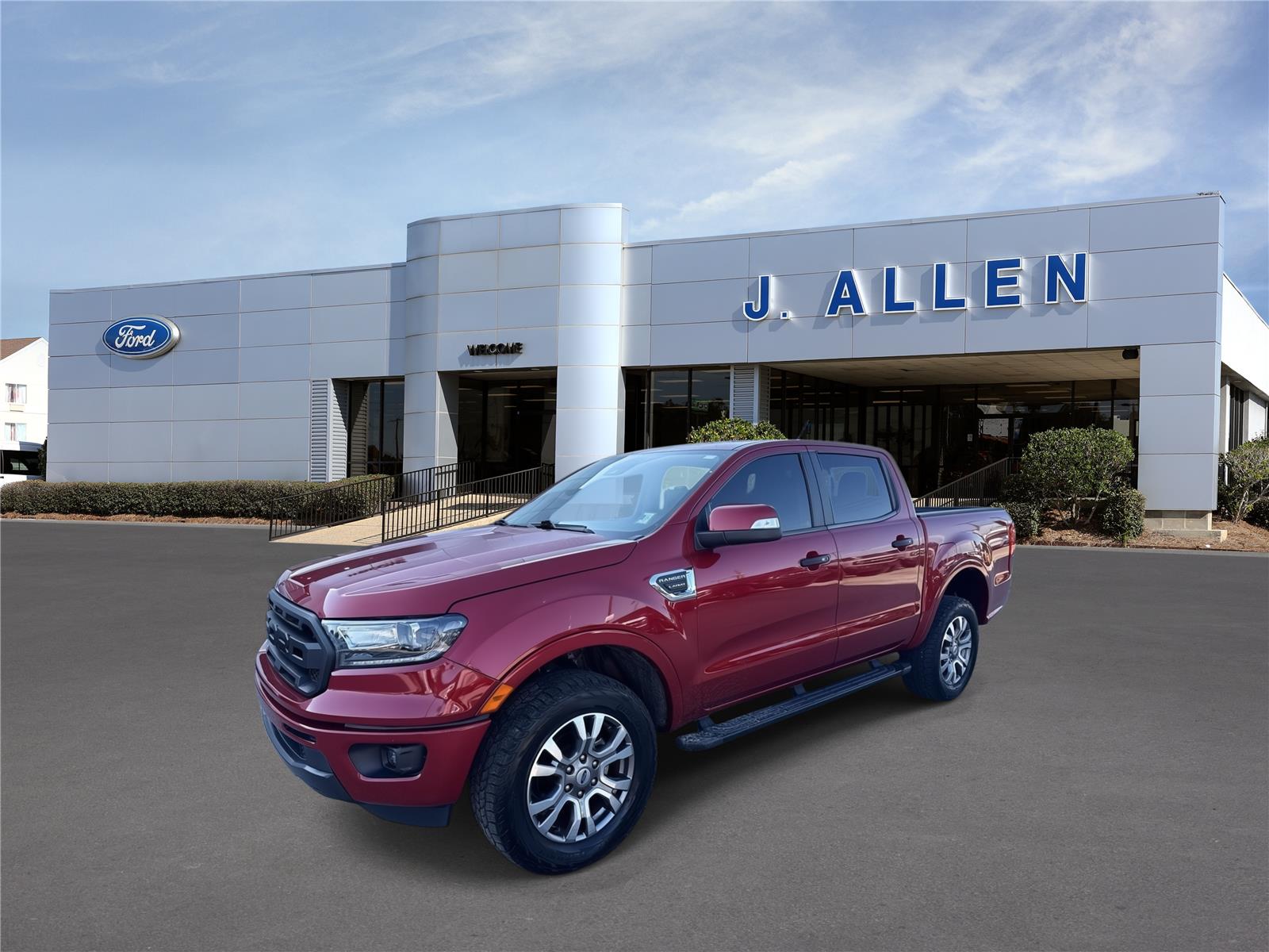 Rapid Red Metallic Tinted Clearcoat 2021 Ford Ranger Pickup Truck 4X2 Automatic
