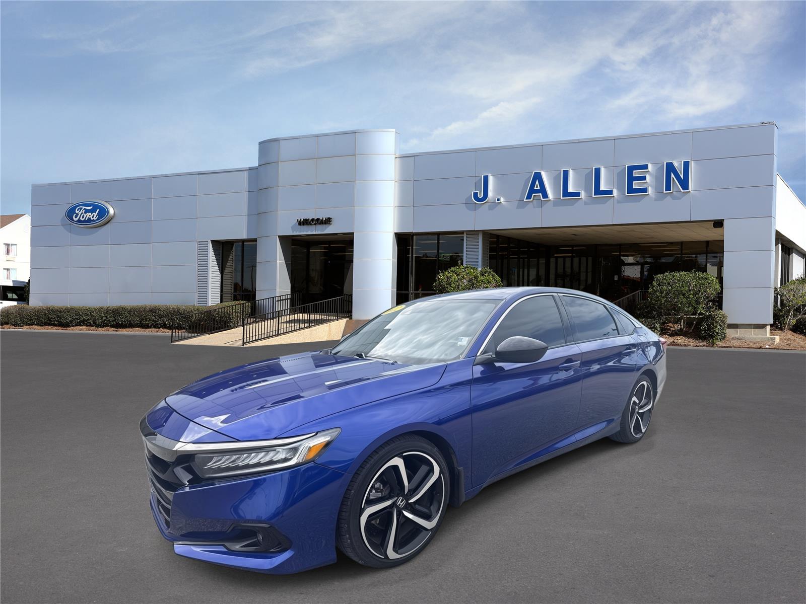Still Night Pearl 2022 Honda Accord Sedan Front-Wheel Drive Continuously Variable Transmission