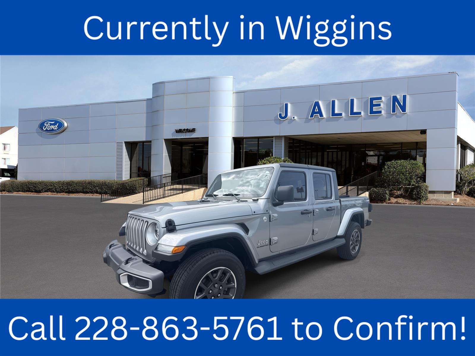 2020 Jeep Gladiator Overland Crew Cab 4WD