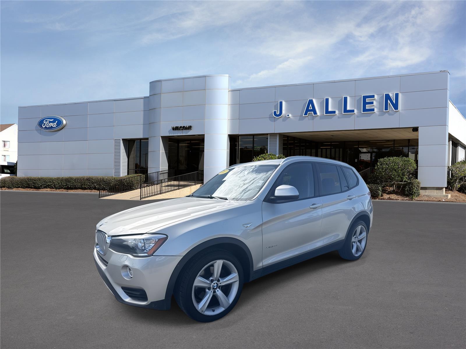Mineral Silver Metallic 2017 BMW X3 SUV / Crossover All-Wheel Drive 8-Speed Automatic