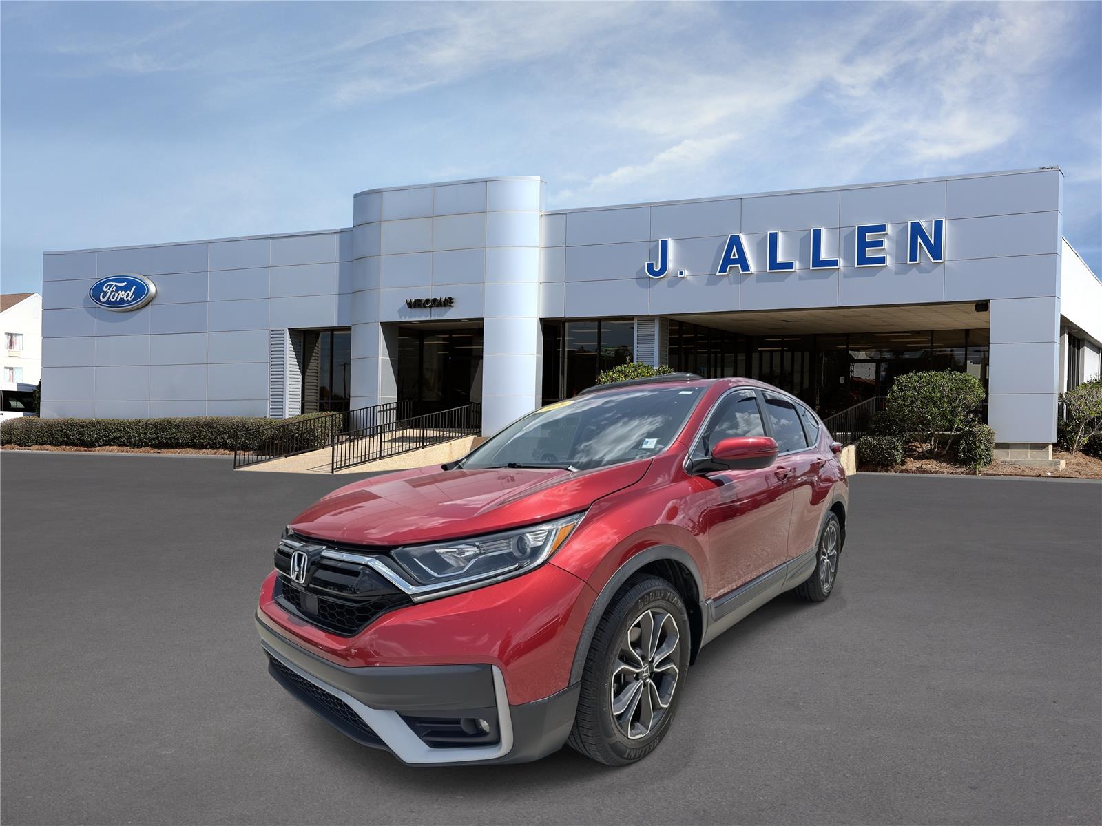 Radiant Red Metallic 2020 Honda CR-V SUV / Crossover Front-Wheel Drive Continuously Variable Transmission