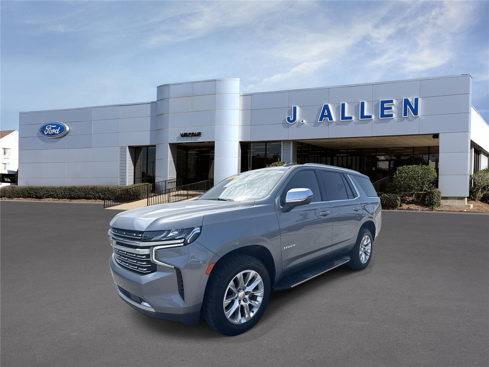 Shadow Gray Metallic 2021 Chevrolet Tahoe SUV / Crossover 4X2 Automatic